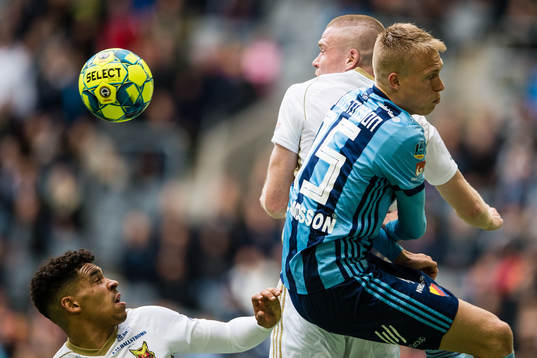 Östersunds Marco Weymans och Thomas Poppler Isherwood i en