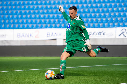 Goalkeeper Idar Nordby Lysgård of Skeid