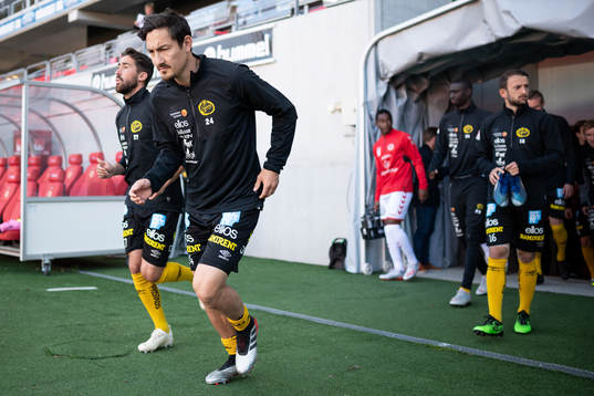 Elfsborgs Stefan Ishizaki och Frederik Holst