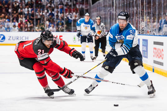Mathieu Joseph of Canada and Juho Lammikko of Finland