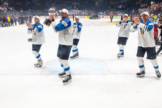 Veli-Matti Savinainen and Marko Anttila of Finland