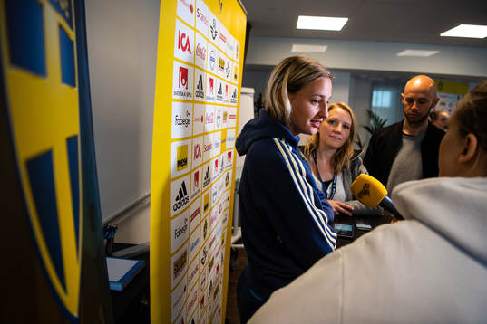 Nathalie Björn of Swedish women national football team