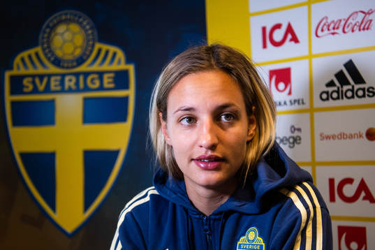 Nathalie Björn of Swedish women national football team