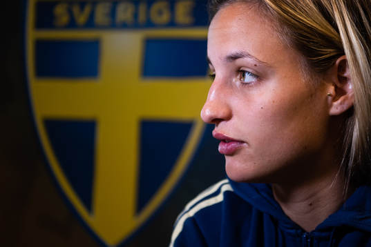 Nathalie Björn of Swedish women national football team