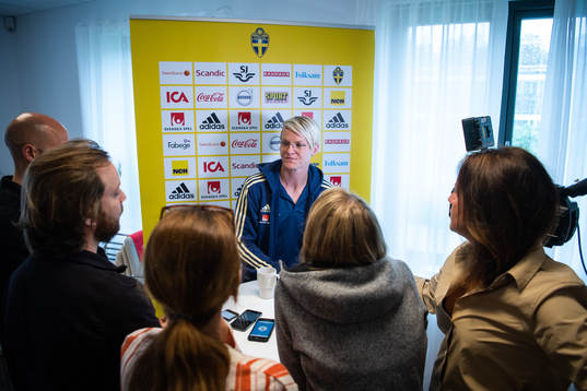 Nilla Fischer of Swedish women national football team