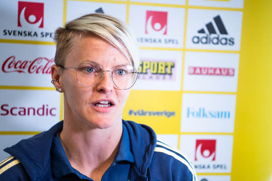 Nilla Fischer of Swedish women national football team