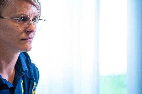 Nilla Fischer of Swedish women national football team