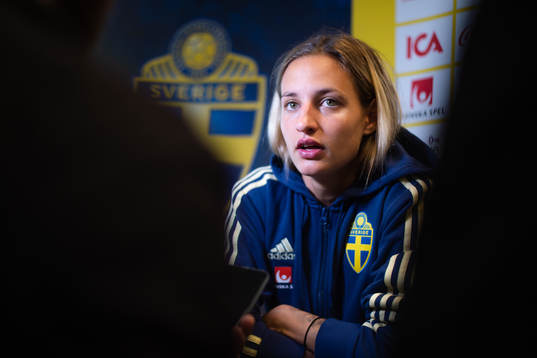 Nathalie Björn of Swedish women national football team