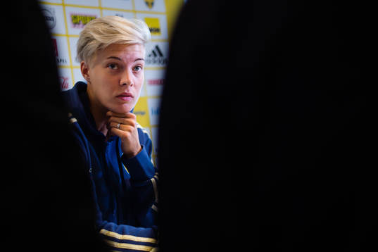Lina Hurtig of Swedish women national football team