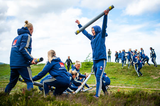 Lina Hurtig of Swedish women national football team