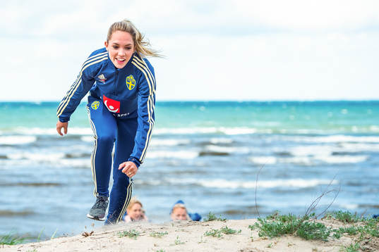 Elin Rubensson of Swedish women national football team