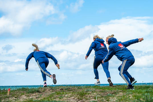 Caroline Seger of Swedish women national football team