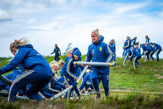 Caroline Seger of Swedish women national football team