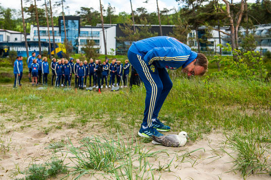 Pontus Ekblom, Physiologist of Swedish women national