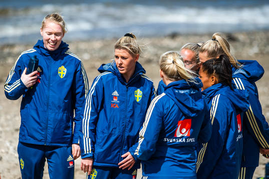 Olivia Schough of Swedish women national football team