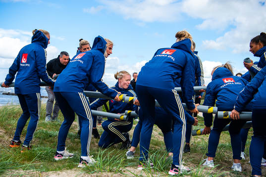 Goalkeeper Hedvig Lindahl of Swedish women national