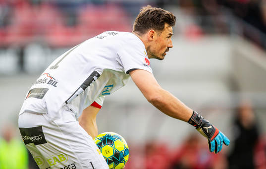 Elfsborgs målvakt Kevin Stuhr Ellegaard