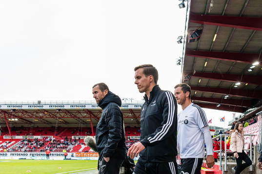 Eirik Horneland, head coach of Rosenborg, Anders Ågnes