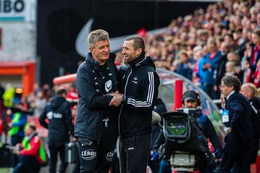 Lars Arne Nilsen, head coach of Brann,  and Eirik