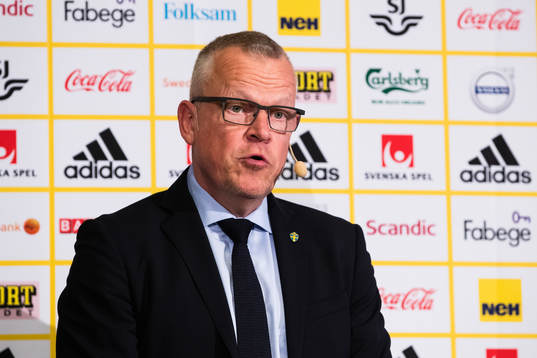 Head coach Janne Andersson of Sweden