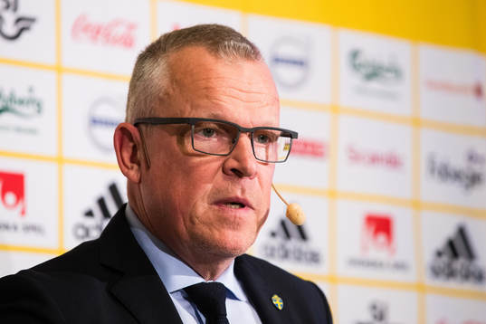 Head coach Janne Andersson of Sweden