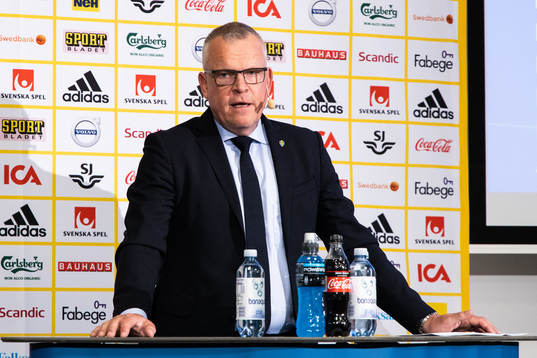 Head coach Janne Andersson of Sweden