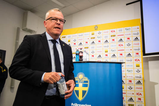Head coach Janne Andersson of Sweden