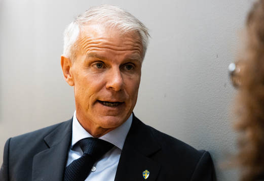 Head coach of the U21 team Roland Nilsson