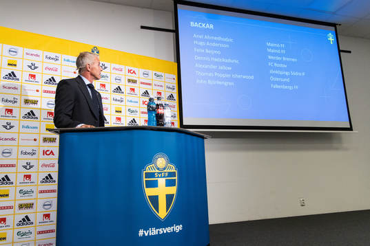 Head coach of the U21 team Roland Nilsson