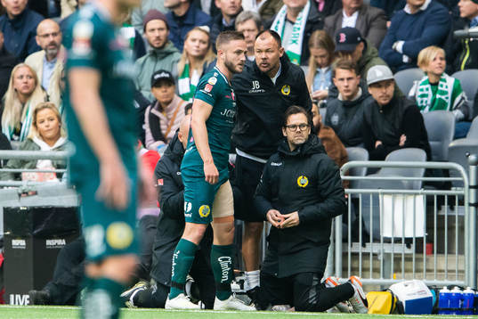 Hammarbys Mats Solheim får vård