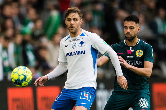 IFK Norrköpings Christoffer Nyman och Hammarbys Imad