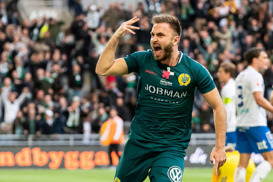 Bläddra bland fler bilder av Fotboll, Allsvenskan, Hammarby - Norrköping