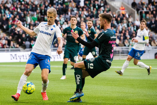 IFK Norrköpings Filip Dagerstål och Hammarbys Dennis