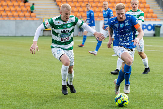 Västerås Simon Johansson och Norrbys Nicklas Savolainen