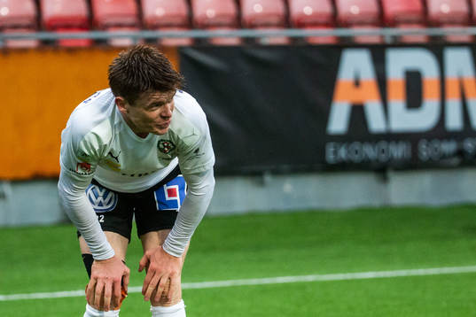 Örebros Albin Granlund deppar