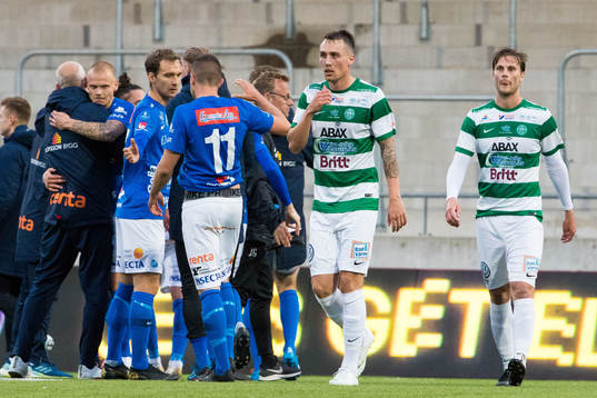 Västerås Filip Tronet och Jonas Hellgren deppar