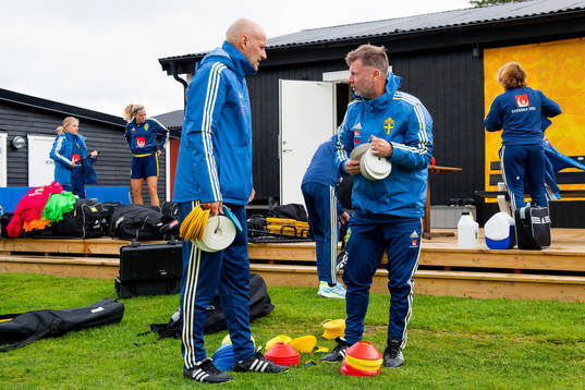 Magnus Wikman, assistant coach and Peter Gerhardsson, head