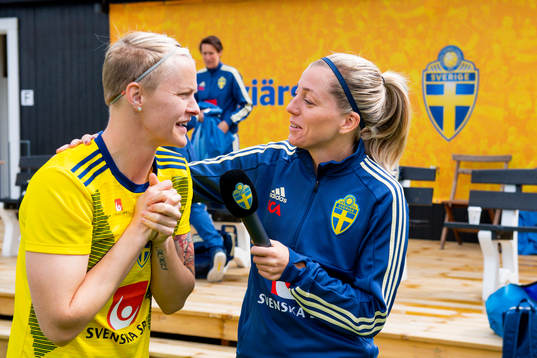 Nilla Fischer and Linda Sembrant