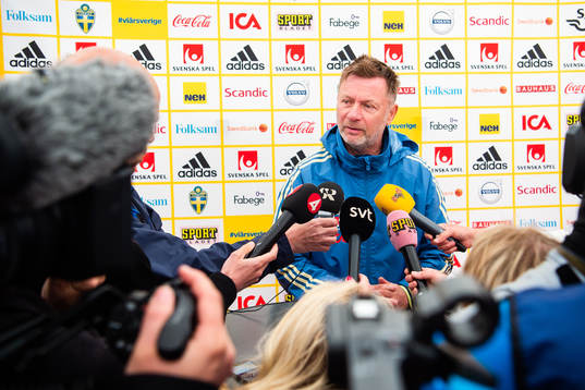 Head coach Peter Gerhardsson of Swedish women national