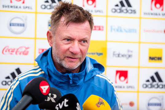 Head coach Peter Gerhardsson of Swedish women national