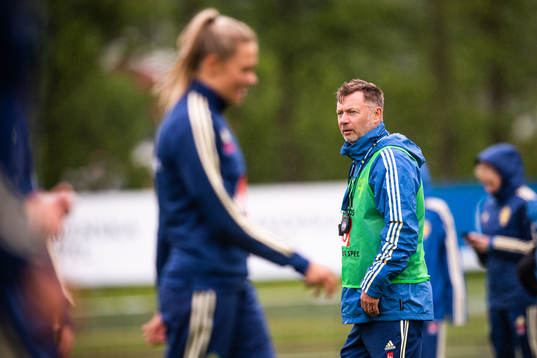 Peter Gerhardsson, head coach of Swedish women national
