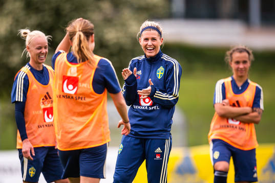 Olivia Schough of Swedish women national football team