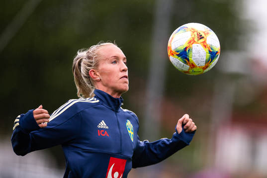 Julia Roddar of Swedish women national football team