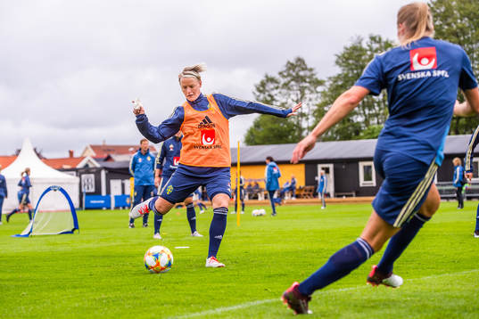 Nilla Fischer of Swedish women national football team