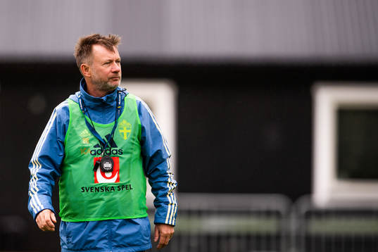 Peter Gerhardsson, head coach of Swedish women national