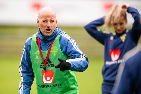 Magnus Wikman, assistant coach of Swedish women national