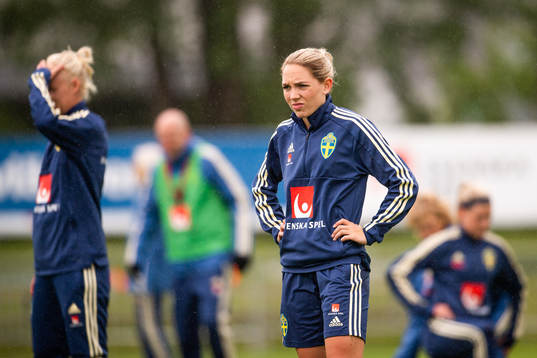 Elin Rubensson of Swedish women national football team