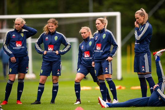Stina Blackstenius, Anna Anvegård, Jonna Andersson, Elin