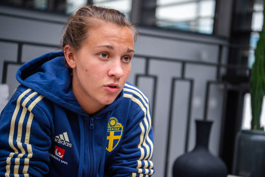 Julia Zigiotti Olme of Swedish women national football team