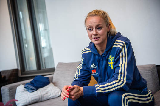 Amanda Ilestedt of Swedish women national football team